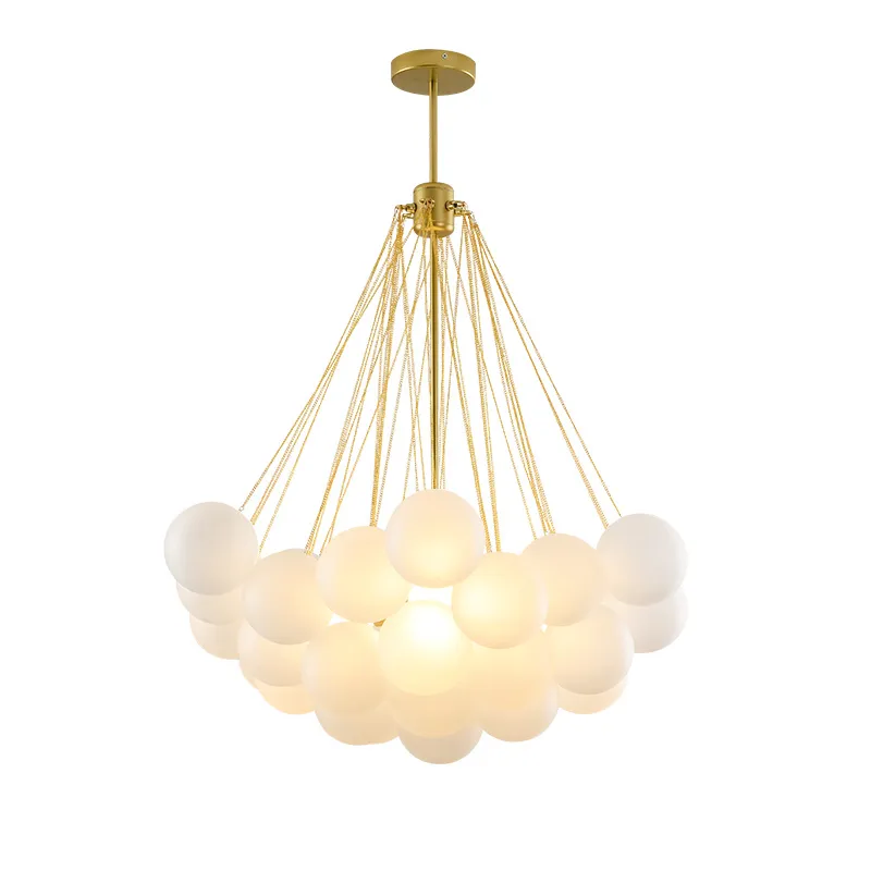 Nordic Moderne Einfache Milchglas Ball Restaurant Anhänger Lichter Designer Kinderzimmer Hängen Lampe Klassische Led Beleuchtung 292Z