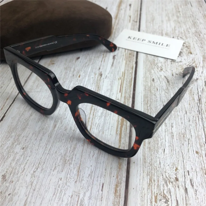 Herrenmode Steampunk-Augentransparente Brille Klare Vintage-Glasbrille Myopie Presbyopie Verschreibungspflichtiges optisches Spektakel Fra271w