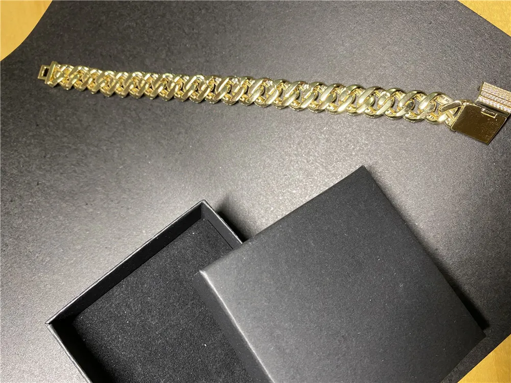 Mode nieuw ontwerp cuba ketting van hoge kwaliteit sieraden hiphopstijl mans diamanten chain308Q