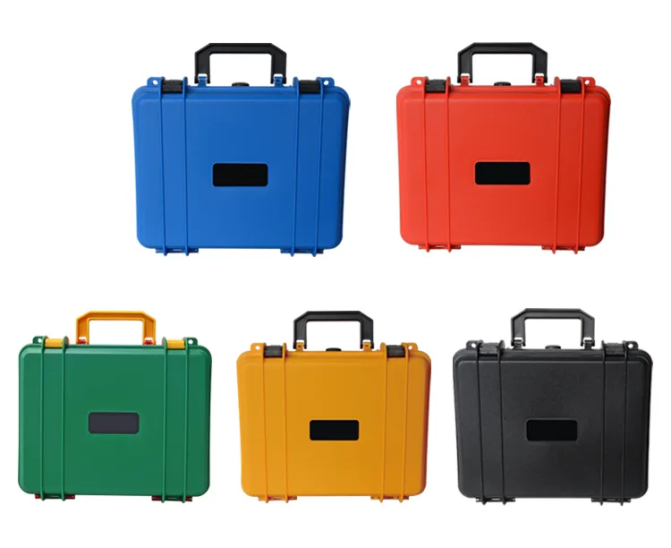 280x240x130mm Safety Equipment Case Tool Box Impact Resistant Safety Case Suitcase Toolbox File Box Camera Case with Pre-cut Foam273G