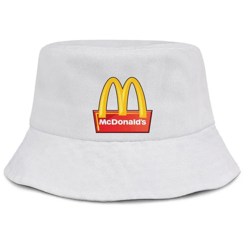 História da moda do logotipo McDonald039s Unissex Hat de balde dobrável legal Fisherman Beach Visor vende Cap Bowler L20875484645