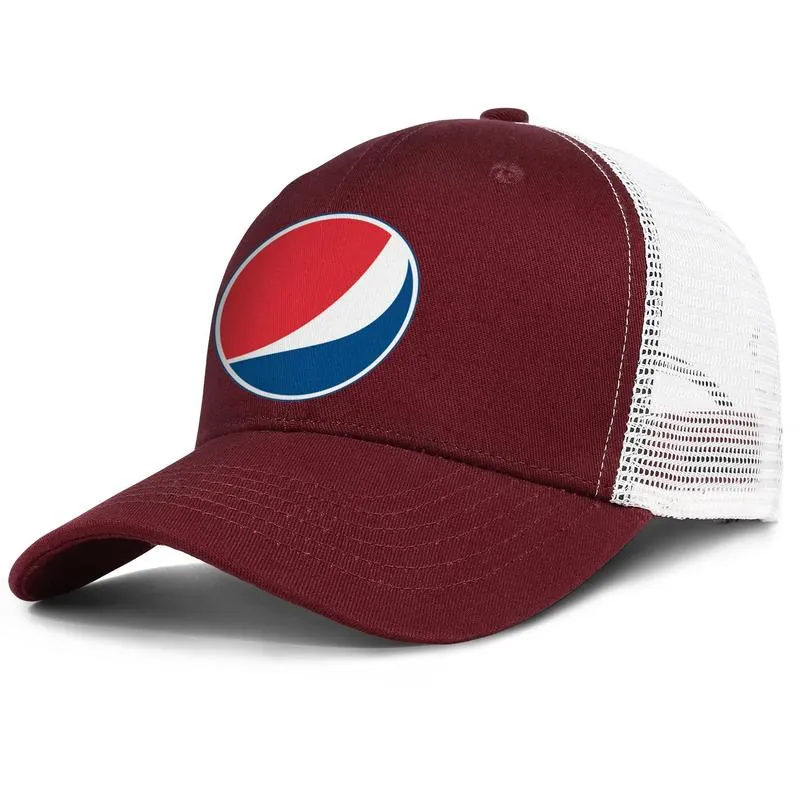 Pepsi Coli Blue and White Mens and Damenty Regulowane ciężarówek Projektant Meshcap Modna baseball Śliczne unikalne baseballhats - Home Die269p