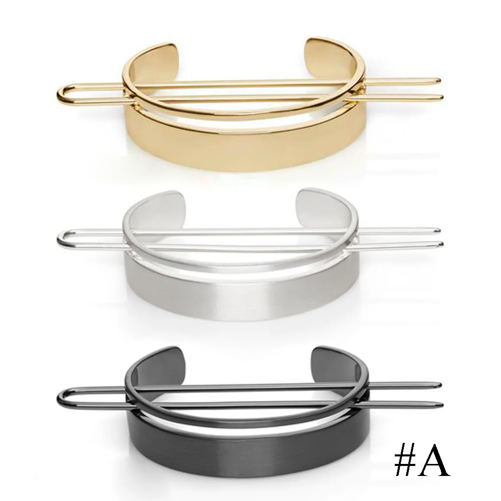 Alloy Round Top Pins Minimalist Bun Holder Cage Stick Girl Accessories Hair Jewelry5154746