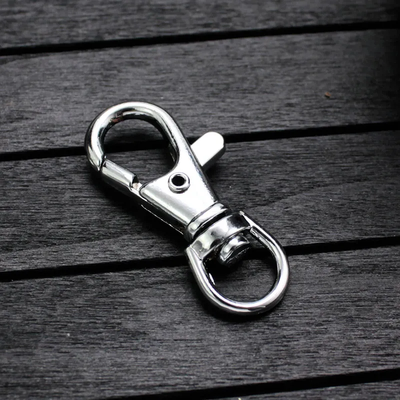 Alloy Swivel Lanyard Snap Hook Lobster Claw Clasps Jewelry Making Bag Keychain DIY Accessories302j