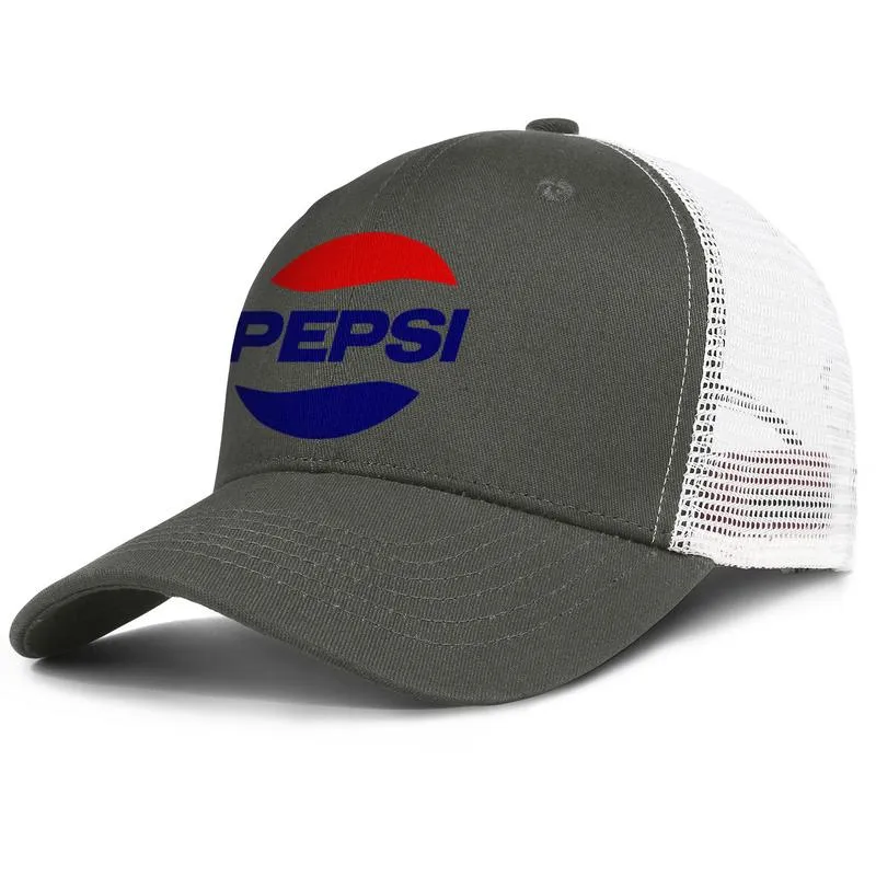 Pepsi cola blå och vita män och kvinnors justerbara lastbilsmeshcap designer mode baseball söt unik baseballhats hem die659470286