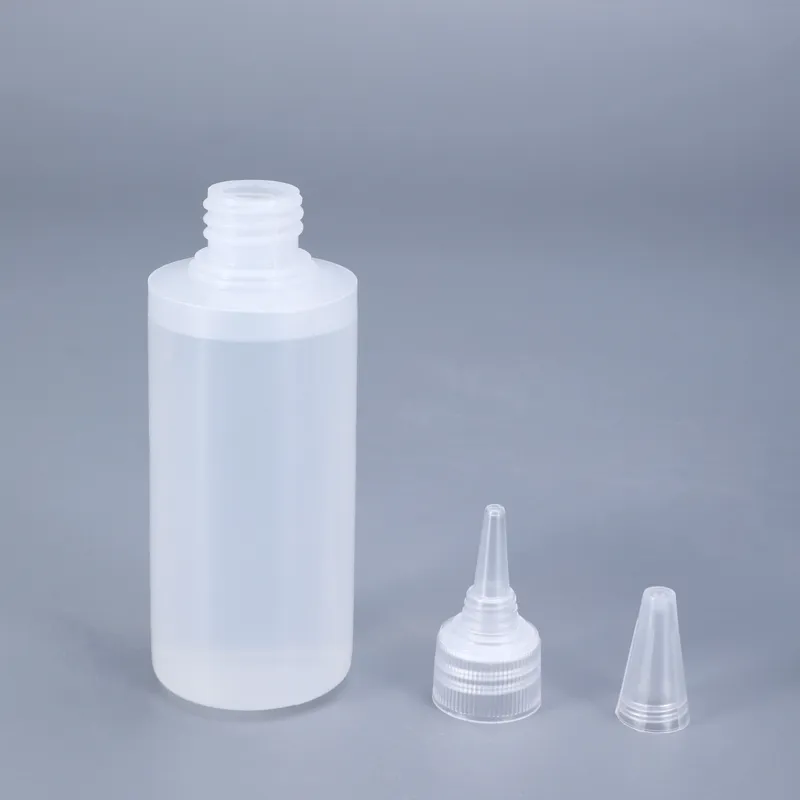 Depolama şişeleri kavanozları umetass 30ml 60ml 100ml Boş PE plastik yapıştırıcı vidalı kapaklar ile sıvı mürekkep yağı damlası 10 adet lot249l