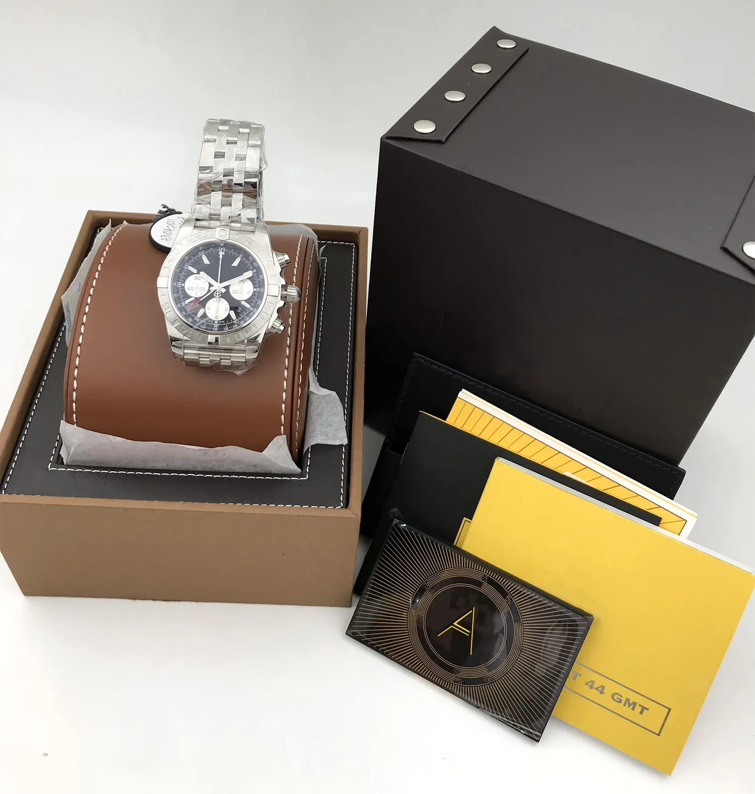 Nouveau designer montre pour hommes Pilot Chronomat B01 Chronographe mode 42mm à remontage automatique mouvement ABO en acier inoxydable hommes watc210L
