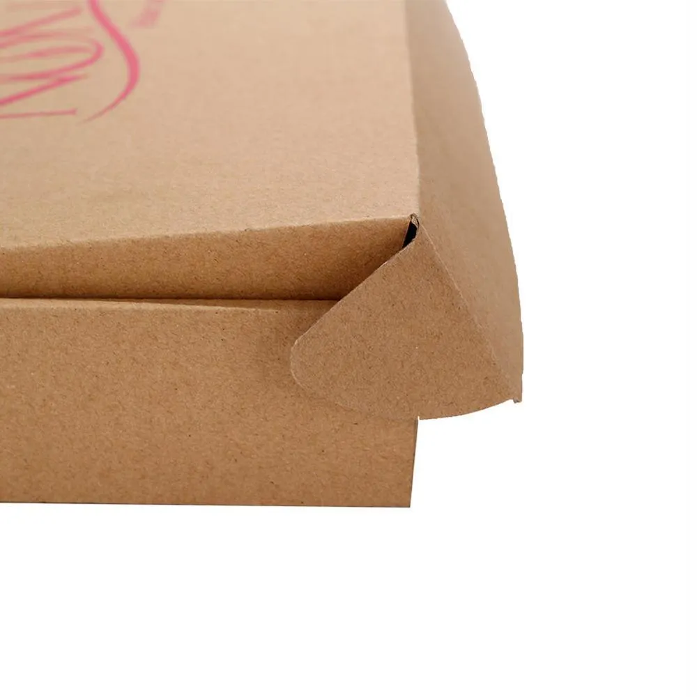 / Boîtes de courrier en carton ondulé personnalisées Boîtes brunes avec carton ondulé rose rouge 3223