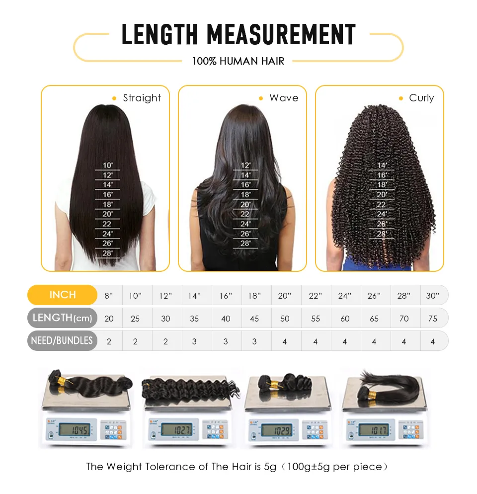 150 ola de cuerpo larga 13x4 pelucas de cabello humano delantero para mujeres