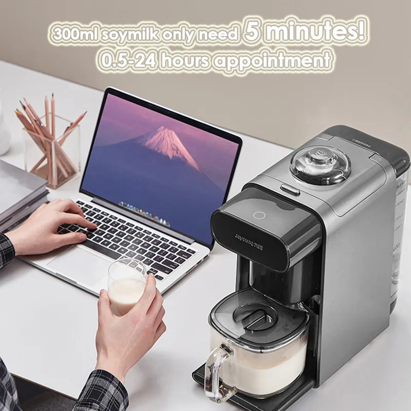 Joyoung K1S Pro fabricant de lait de soja mélangeur intelligent domestique 1800w 1000ml mélangeur alimentaire multifonctionnel nettoyage automatique Machine à lait de soja205r