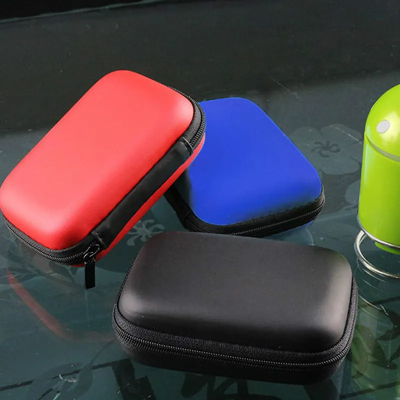 2.5" HDD Bag External USB Hard Drive Disk Carry Mini Usb Cable Case Cover Pouch Earphone Bags for PC Laptop Cases