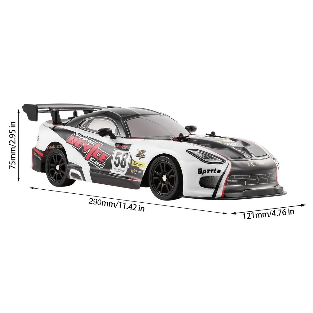 116 Imperméable 27MHz 4WD Drifting Remote Control Radio Controlled Car Speed on Road Racing RTR RC RC Vehicle Toys Y2003174985164