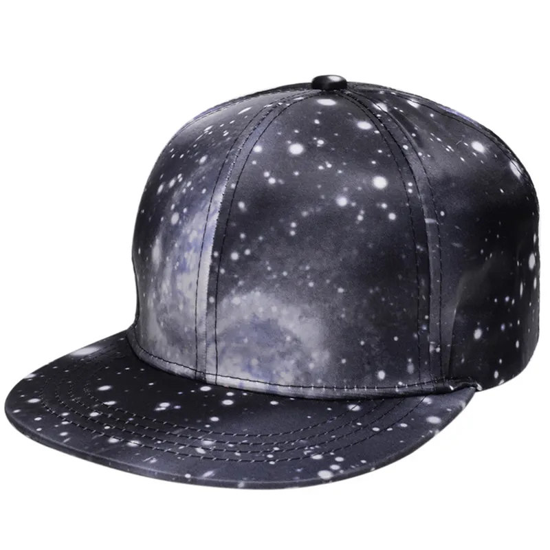 Hip Hop Hat Lady Star Sky Lato Outdoor Sun Hat 13 Style Płaskie Wypowiedziane Czapka z daszkiem Regulowany rozmiar T3I5913