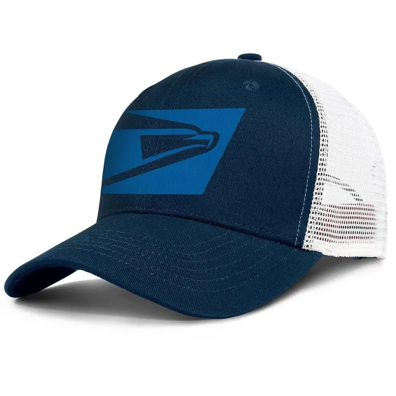 Servicio Postal de los Estados Unidos USPS Logotipo de la bandera con efecto 3D para hombres y mujeres gorra de malla ajustable para camionero equipo vintage de golf usps originales u7536124