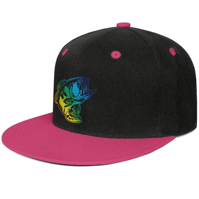 Bass Pro Shop Fishing Оригинальный логотип Unisex Flat Brim Base Baseball Capted Fashion Trucker Hats Gold 3d USA Flag Gay Pride Rainbow G231M