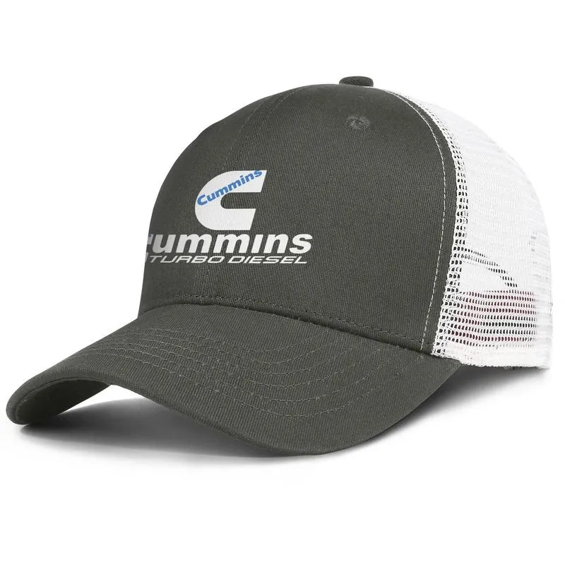 Cummins Power Black Logo Mens and Womens قابل للتعديل شاحنة Meshcap مخصص رائع مخصص Baseballhats الأبيض أمريكا العلم onon240r