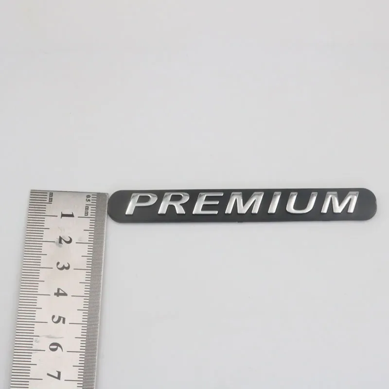För Toyota Levin Reiz Corolla Camry Premium Emblem Bakre Fender Trunk Auto Car Black Premium Edition Emblem Badge Logo Sticker249c
