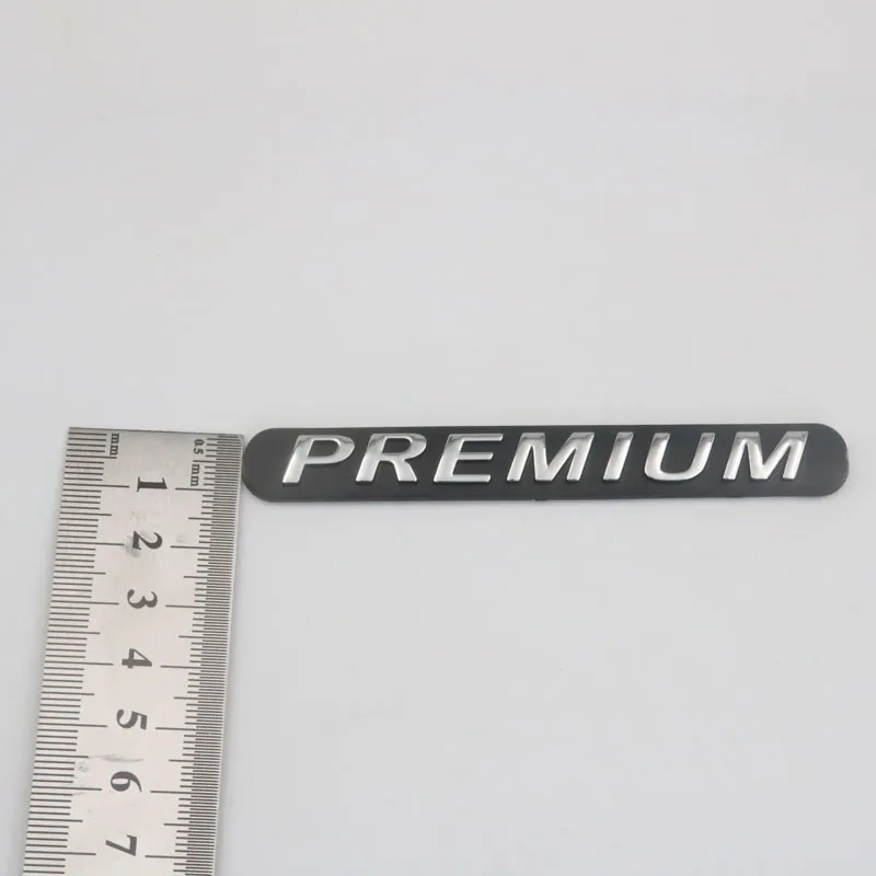 Für Toyota Levin Reiz Corolla Camry PREMIUM Emblem Hinten Kotflügel stamm Auto Auto Schwarz PREMIUM Edition Emblem Abzeichen Logo Aufkleber2473