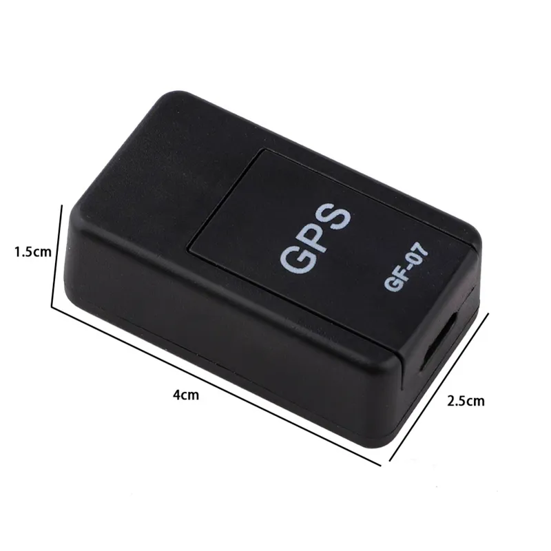 GF-07 lokalizator samochodowy Mini GPS lokalizator samochodowy lokalizator gps inteligentny magnetyczny dzieci starszy lokalizator portfela urządzenie dyktafon