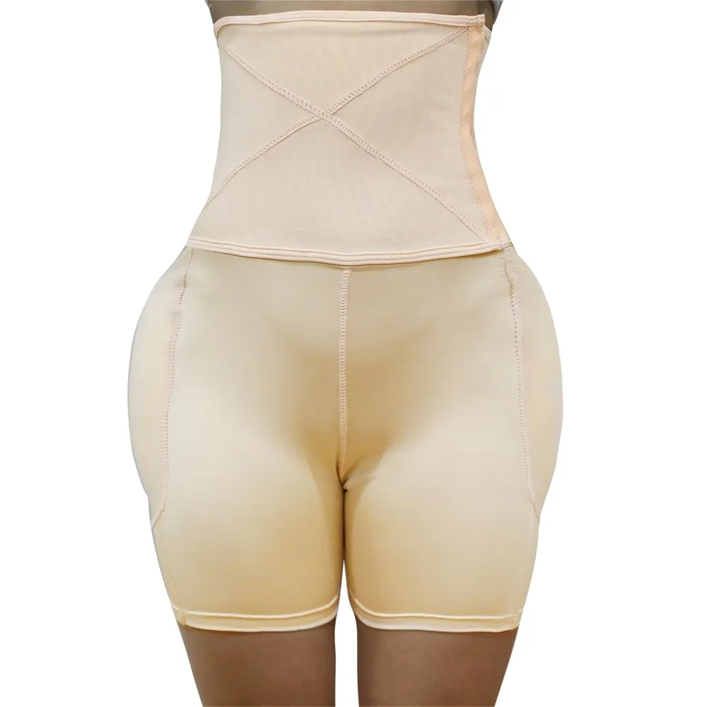 S-6XL grande taille femmes taille formateur Pad bout à bout haute ventre contrôle culotte corps Shaper Shapewear Sexy sous-vêtements MX2007112943