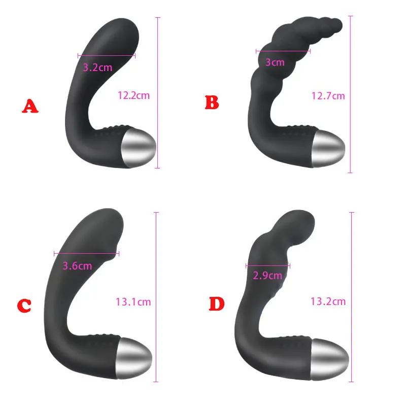 10 Speed Prostate Massager Anal Vibrator Sex Toys for Adults Men Women Erotic USB charge Flexible Vibrating Butt Plug Sex Shop Y209328480