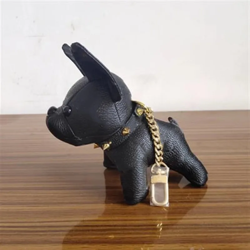 Date unisexe Designer porte-clés sac à main pendentif sacs chien conception voitures chaînes porte-clés pour femmes cadeaux dame en cuir de haute qualité Keyc2614