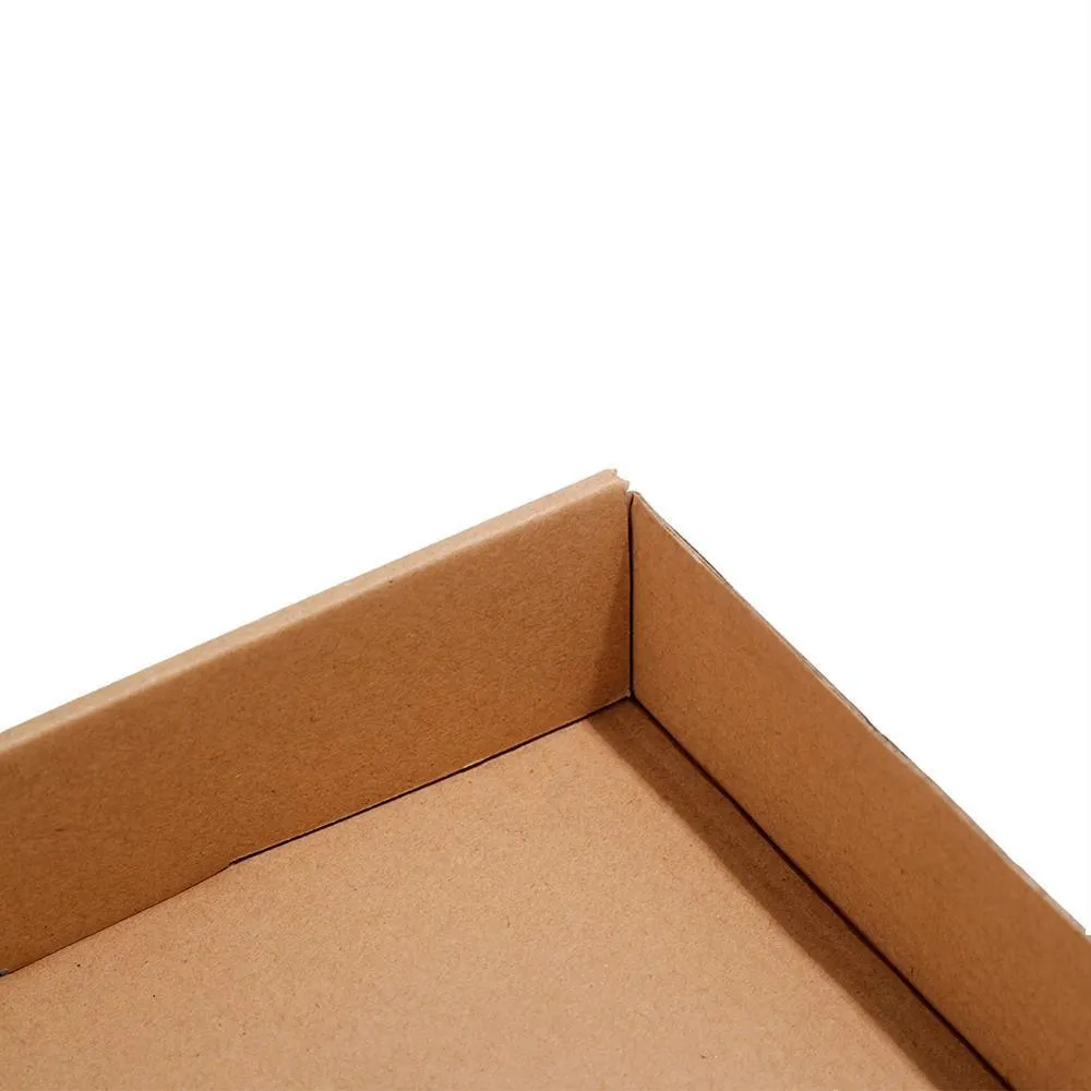 100 Stück kundenspezifische Versandkartons aus Wellpappe Braune Kartons mit rosaroter Wellpappe 293O