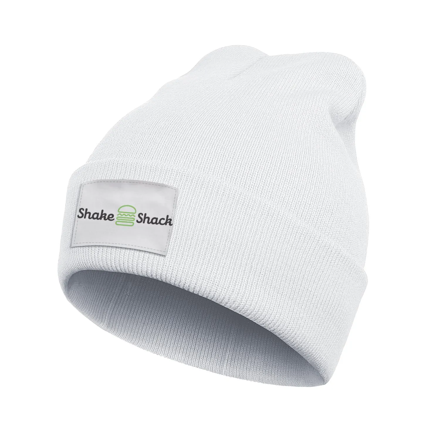 패션 쉐이크 판잣집 로고 겨울 따뜻한 시계 비니 모자 커프 평범한 모자 Sqaure Scottsdale Shake Shack Burger Dog260U