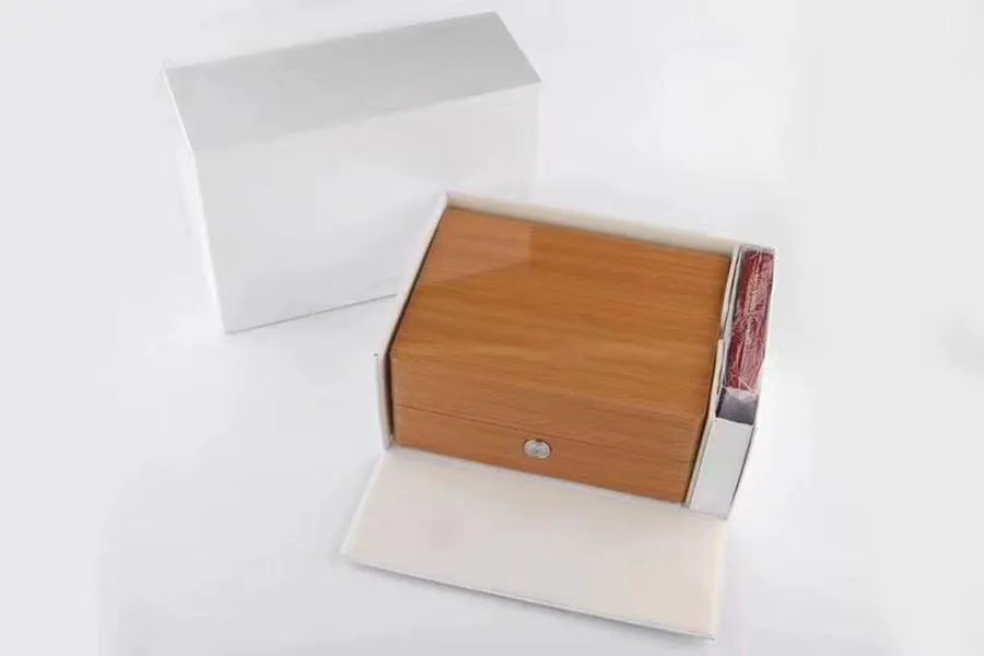 Оригинальные подходящие бумаги открывают карточку безопасности в подарочной сумке верхняя деревянная коробка часов для ящиков Omga Boxs Booklets Watch Print Custom Card Watch CA322N