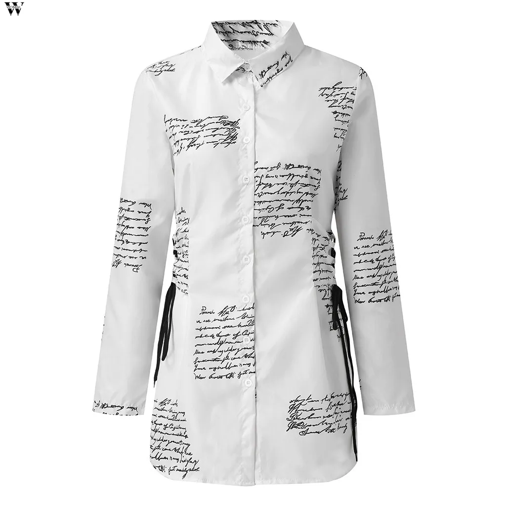 2019 Kobiety Jesień Z Długim Rękawem V Neck T Shirt White Color Casual Mini Office Dress 9.25 MX200804