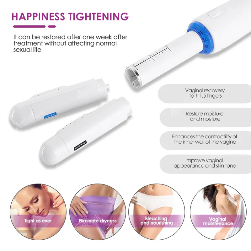 Máquina profesional de estiramiento vaginal con rotación automática, equipo de belleza Hifu con 2 sondas, rejuvenecimiento de la piel para mujeres, cuidado privado 9765476