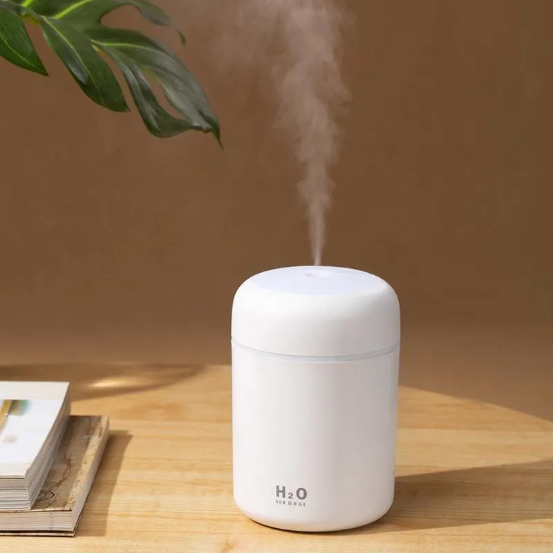 Mini Portable Humidifier Ultrasonic Air Humidifier Soft Colorful Light Essential Oil Diffuser Home Mister Car Purifier Cool Mist Maker