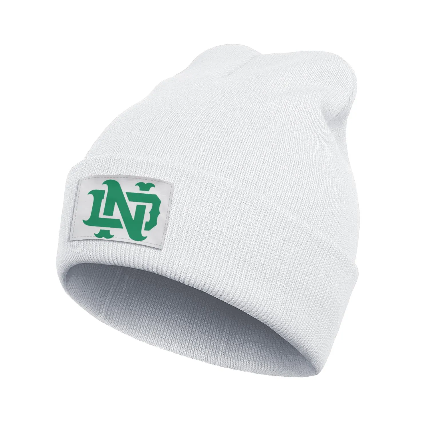 Mode Notre Dame Fighting Irish Alternative Logo Hiver Chaud Bonnet Chapeaux Élégant 0 logo Football Vert Gris Camouflage football1210456