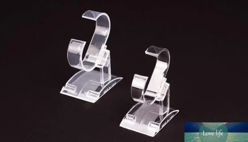 700 st mycket klart plastsmycken Display Holder Armband Ring Watch Stand Support Holder Stand Stand Holder Showcase Small For W316M