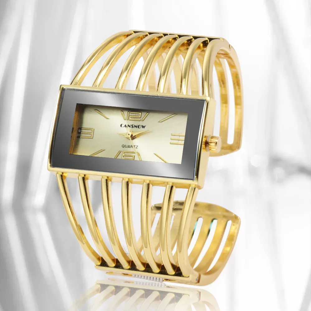 Casual Arrivals TimeLimited Designers Watches Foreign Trade Big s Hollow Bracelet Wristwatch Quartz Watch Allmatch Business 7283656