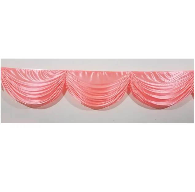 Wedding Backdrop Swag Ice Silk Drape Swag Decoration For Event Party Wedding Backdrop Curtain Stage Background Wedding Decoration209W
