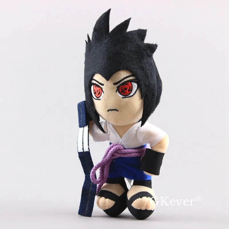 23cm anime uchiha sasuke peluche poupée toys chaude vente japon dessin animé figure d'enfants de Noël cadeau anniversaire grand taille y2008112972668