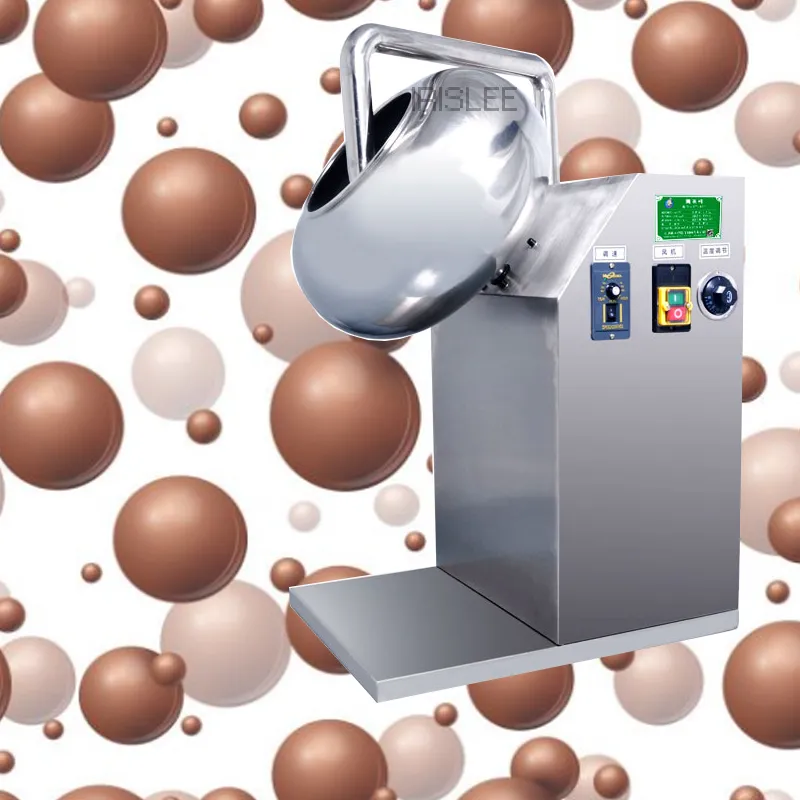 ce Nueva máquina de recubrimiento de azúcar Máquina recubridora Máquina de recubrimiento de dulces Máquina multifunción de recubrimiento de azúcar 274Z