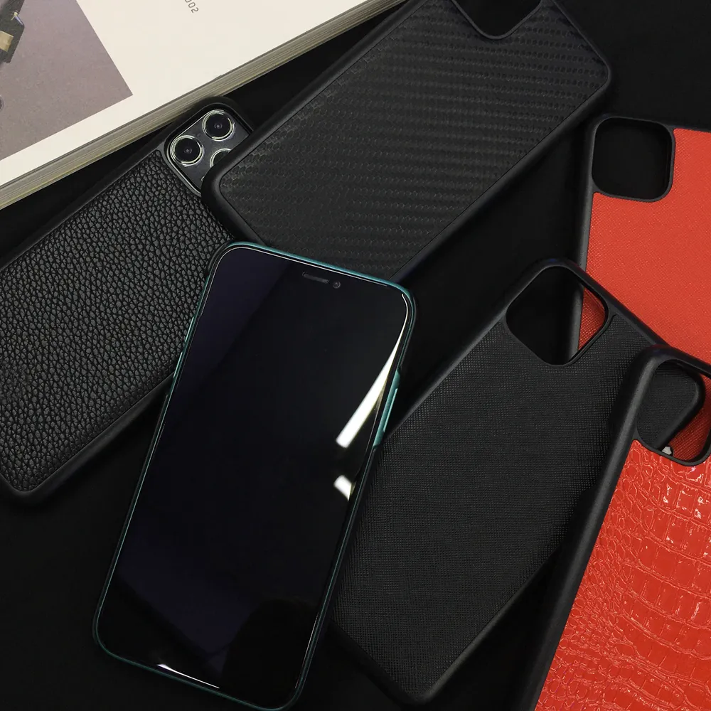Textura de couro de nova marca de luxo Texture Hard Plástico MB Mobile Case para iPhone 6 6S 7 8 11 Plus x Xr XS Max Man Woman Cover5285851