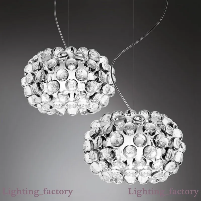 D35 50 65cm Modern Suspension Foscarini Caboche acrylic Pendant Lamp Light Sweat Ion acrylic ball pendant light modern rustic ligh2890