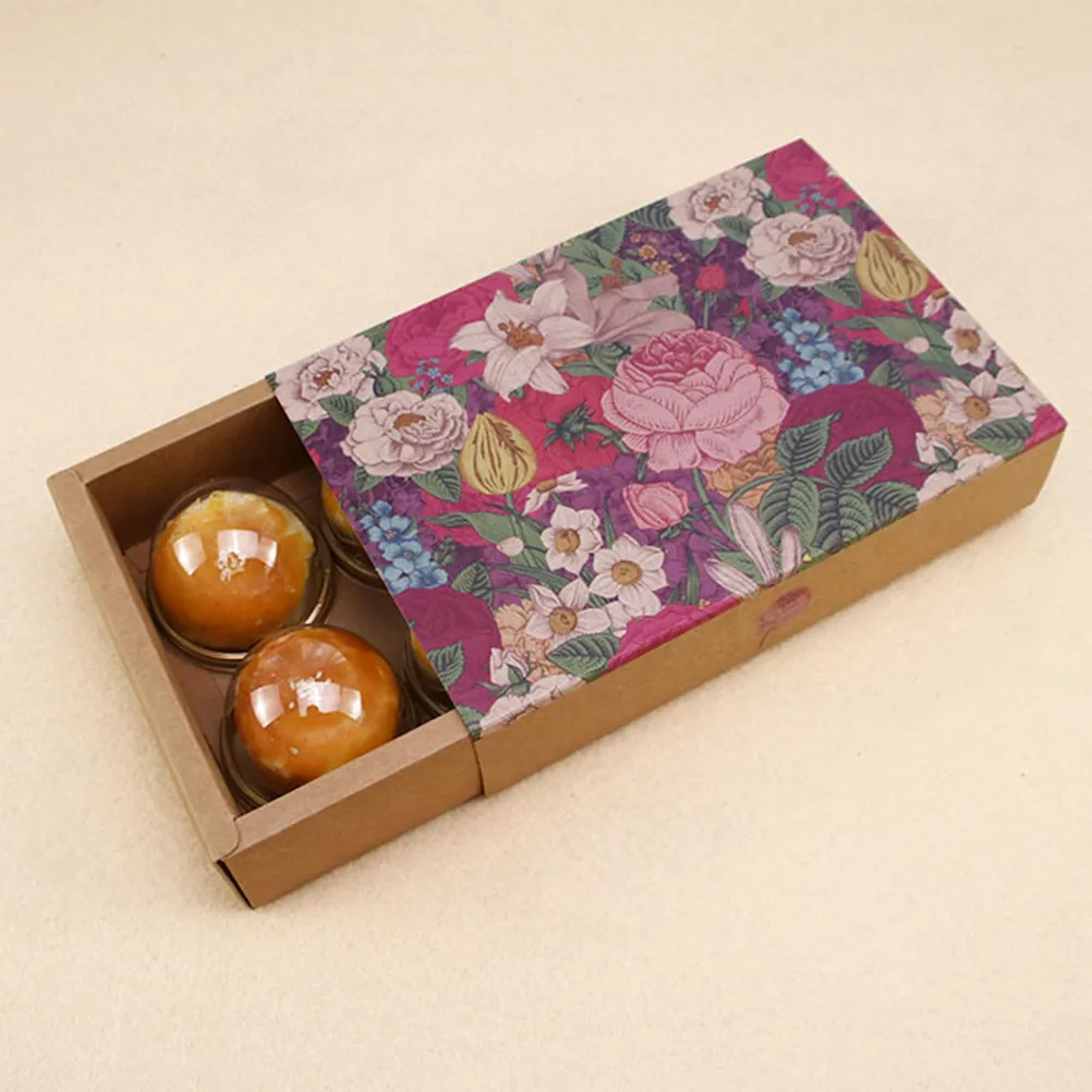 ミニラウンドケーキボックスとパッケージング卵子ヨルクパフムーンケーキボックスクリアパッキングボックス239h付きケーキ用の透明なプラスチックボックス