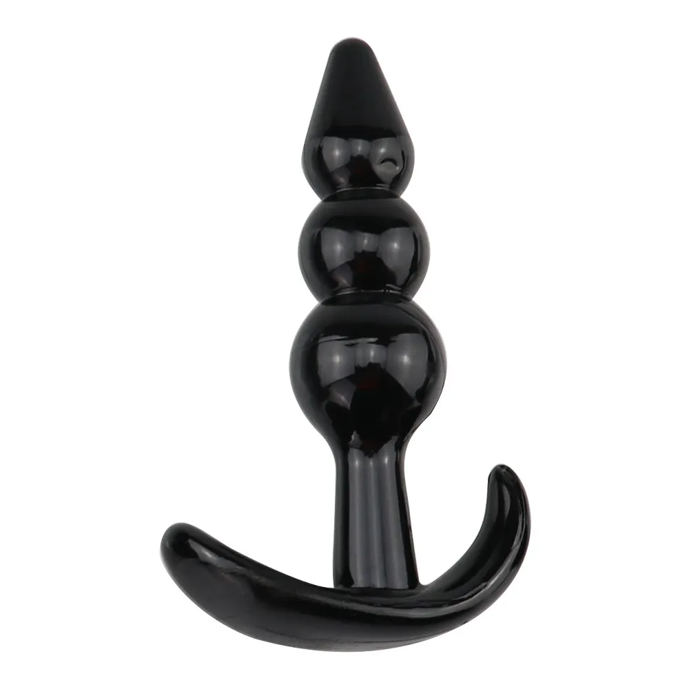 CO 18 Anal Plug Beads Vaginal G spot Butt Stimulate Orgasm Massage Dildo Adult Sex Toys Erotic SM Product For Masturbation BD4982326