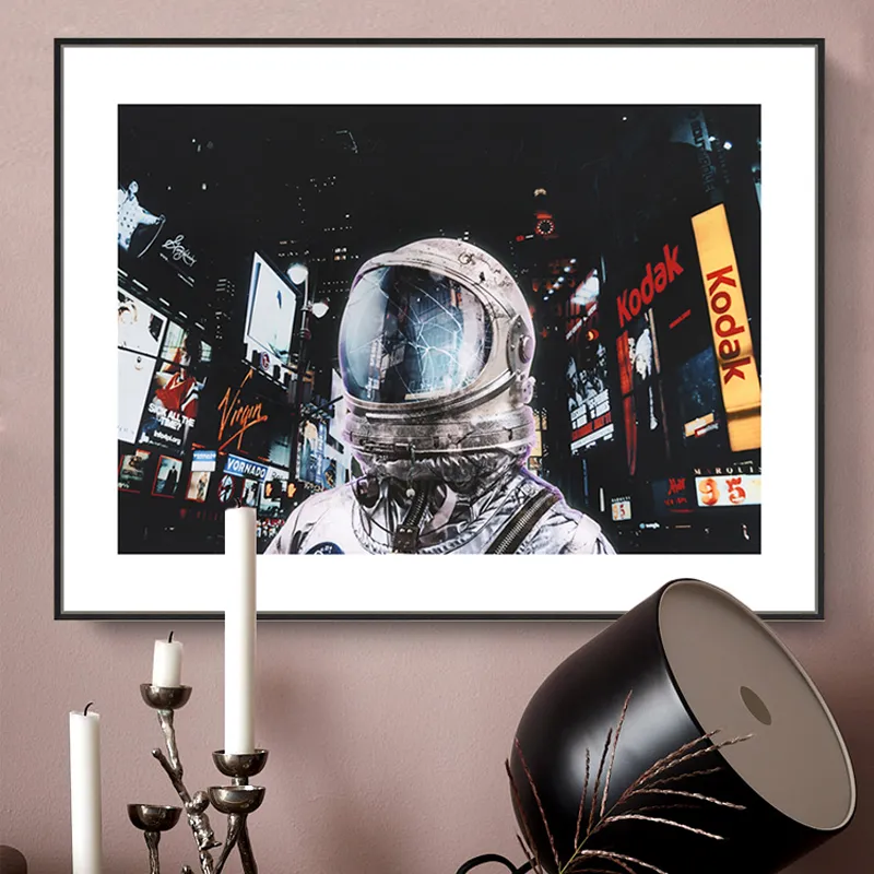 Peinture sur toile d'astronaute Apollo Moon, affiches et imprimés d'art mural de Vénus, images sur toile, décoration nordique de la maison, 3334529