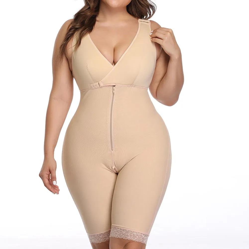 Kvinnor Slimming Body Shaper Midjetränare Modellering Bälteslår Reducer Mage Control Butt Lifter Push Up Shapewear Fajas Plus Size T3351448