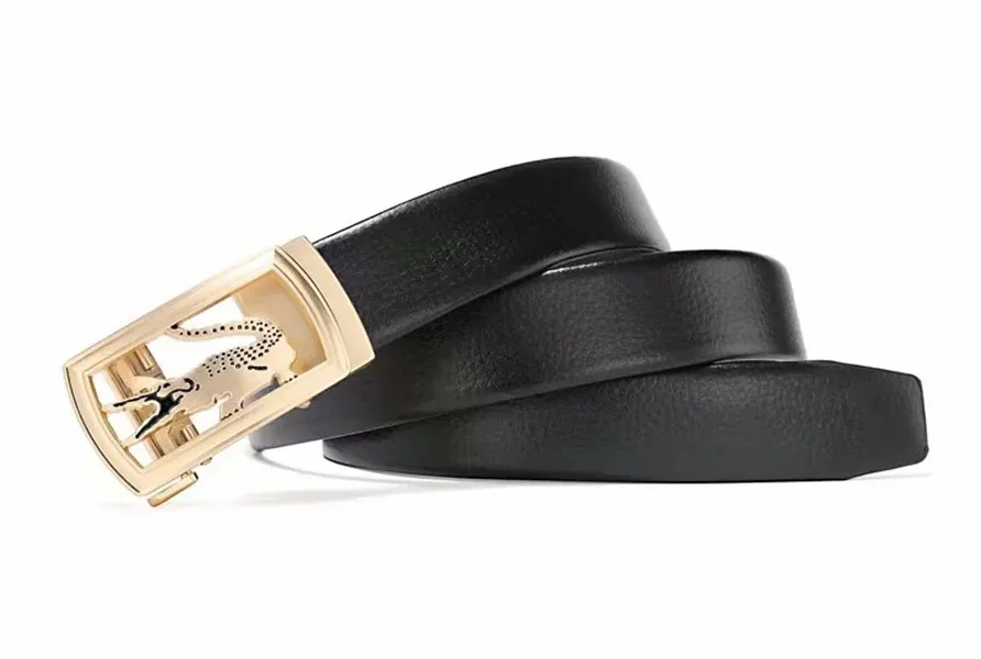 Fashion belt Genuine Leather Men Belt High Quality Automatic Buckle Mens Belts For male belt Jeans Cow Strap308j