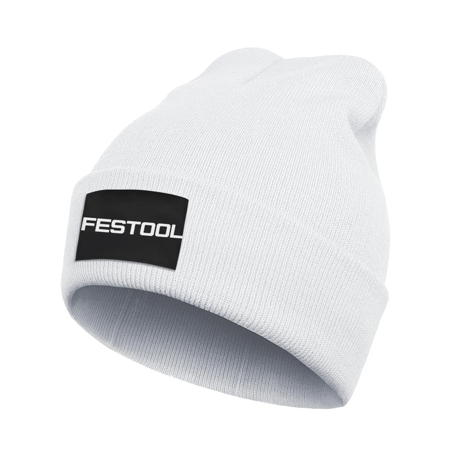 Moda Festool dominó serra de pista de mármore branco esqui quente gorro chapéus lixadeira de crochê vintage old20674586495119