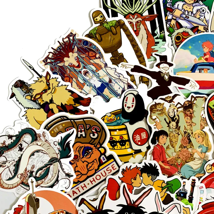 Японские аниме -серии наклеек троллейпинговых наклеек. КОМПЬЮТЕР ЭЛЕКТРИЧЕСКИЙ ЭЛЕКТРИКИ
