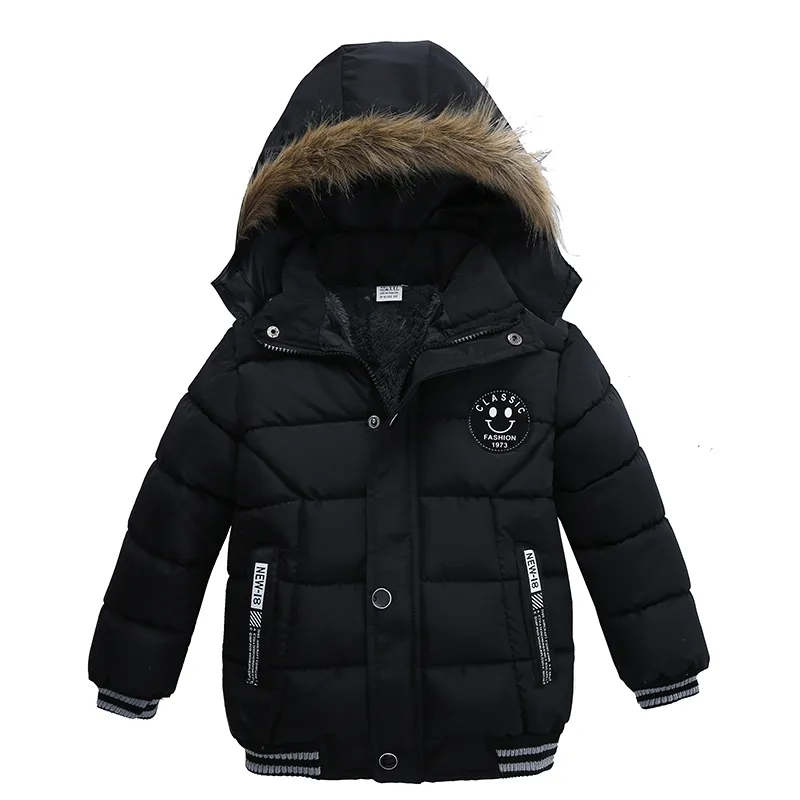 2020 NUEVA chaqueta de invierno de alta calidad para niños, Parka, abrigo cálido grueso para niñas grandes, ropa de abrigo ligera con capucha de 2 3 4 5 6 años LJ20085609370