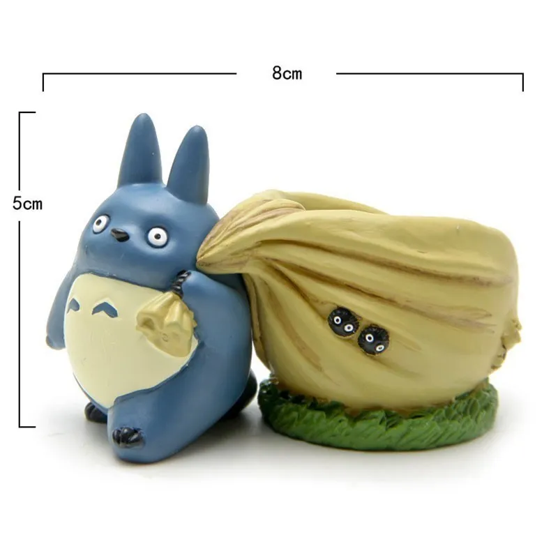 Maceta Kawaii Bulbasaur, maceta suculenta, maceta verde bonita con agujero, minibolsa trasera de resina Y200723195P