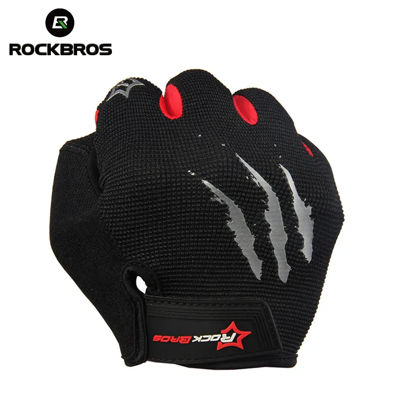 RockBros Winter-Fahrradhandschuhe, lange Finger, Mtb, warmer Touchscreen, Vollfinger-Handschuhe, winddichte Handschuhe für Herren, Fahrradzubehör, T244U